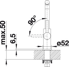 BLANCO LANORA rustfrit stål BLANCO LANORA rustfrit stål